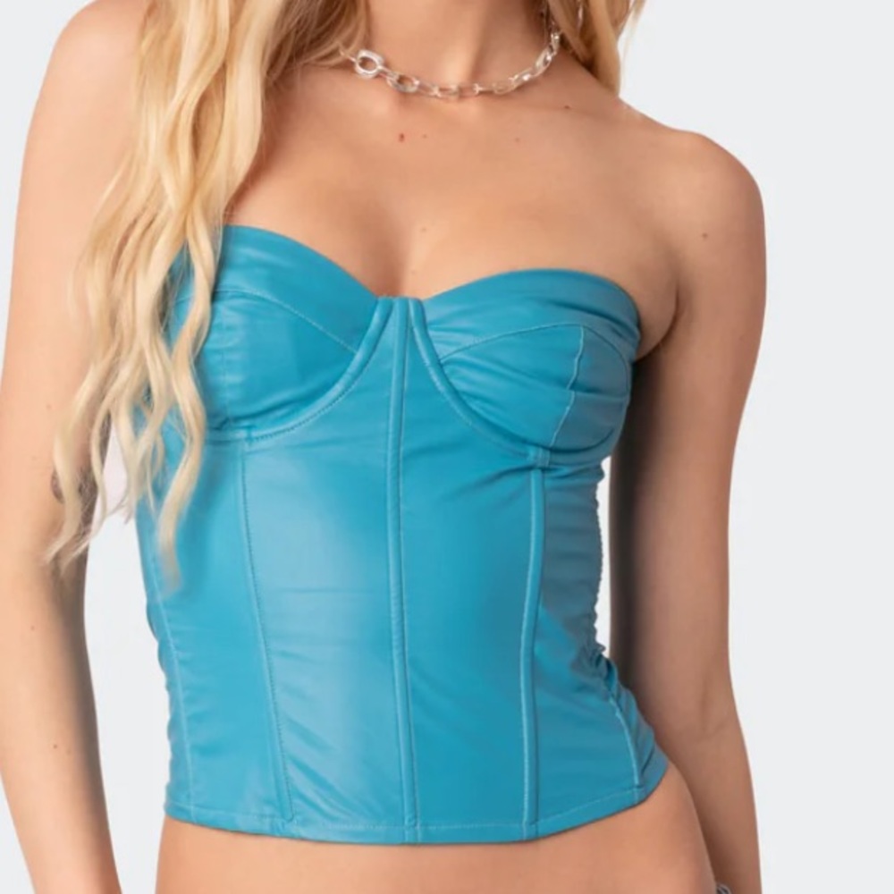 edikted small blue corset